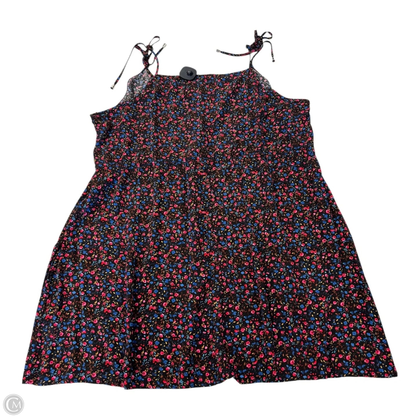 Dress Casual Short By Clothes Mentor In Floral Print, Size: 24