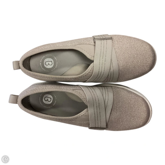 Shoes Sneakers By Bzees In Gold, Size: 6.5