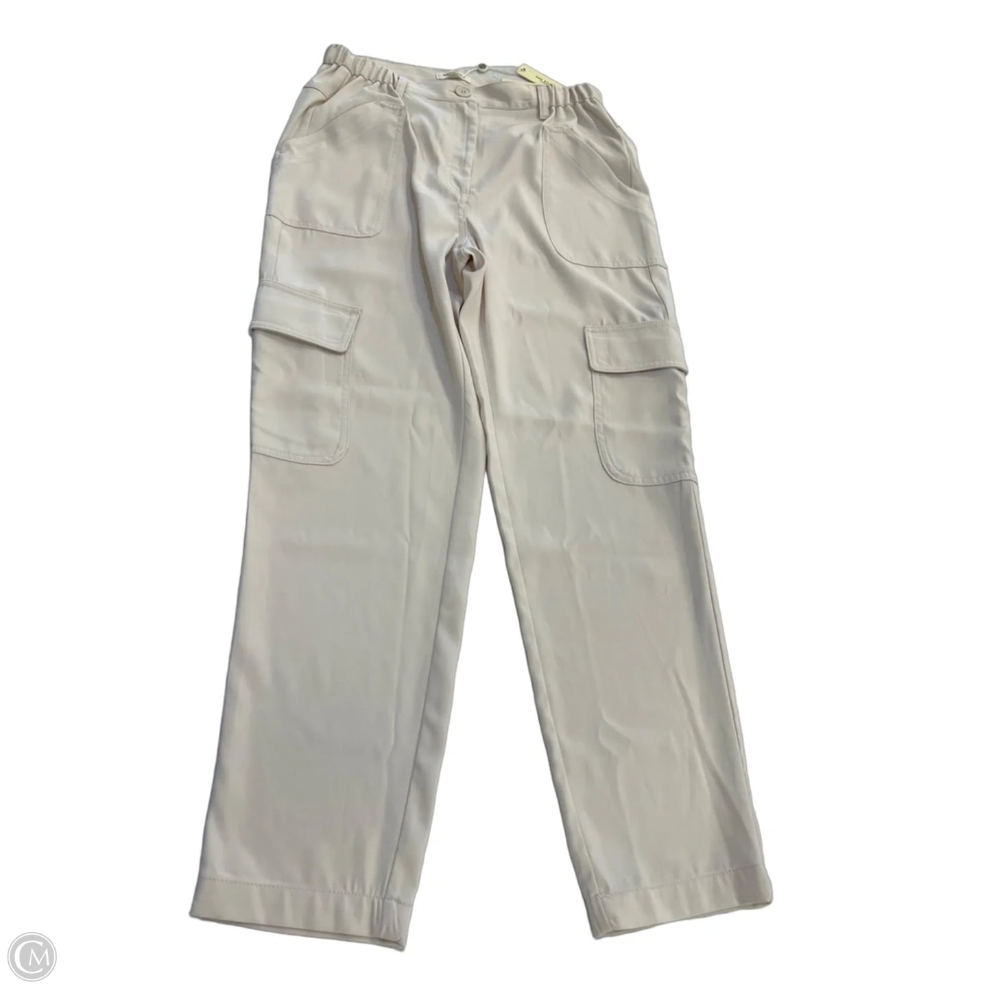 Pants Cargo & Utility By Max Studio In Ivory, Size: S