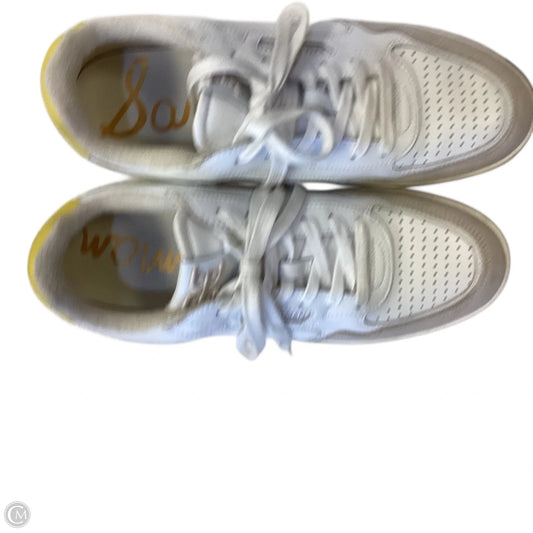 Shoes Sneakers By Sam Edelman In Tan & White, Size: 9.5