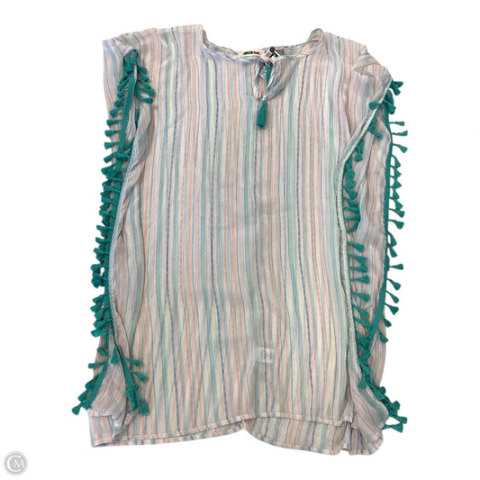 Swimwear Cover-up By Clothes Mentor In Striped Pattern, Size: Xl