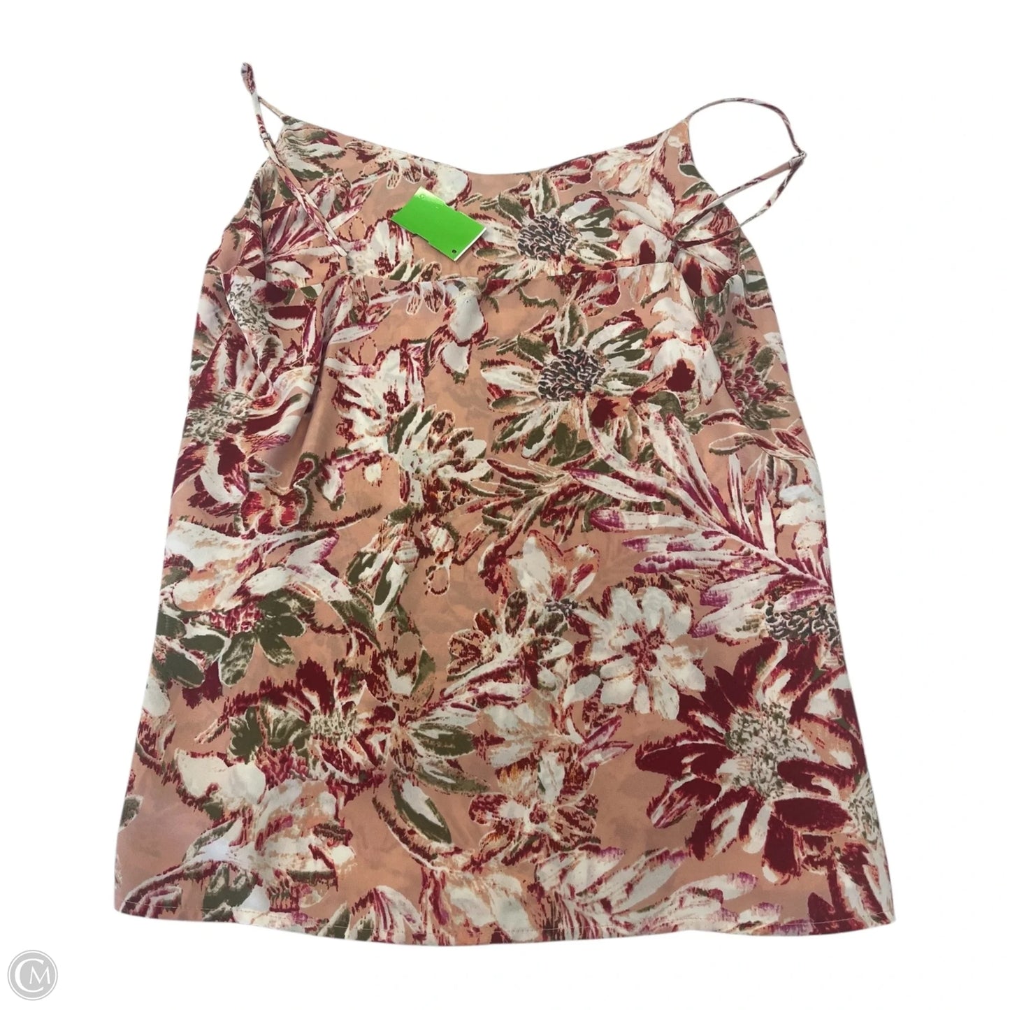 Top Sleeveless By Violet And Claire In Pink & White, Size: S