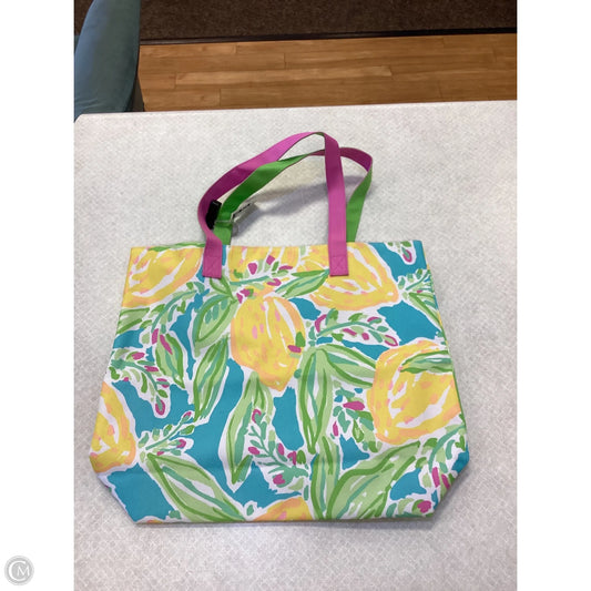 Tote Designer By Lilly Pulitzer, Size: Large