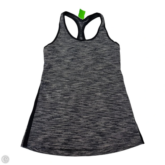 Athletic Tank Top By Lululemon In Grey, Size: L