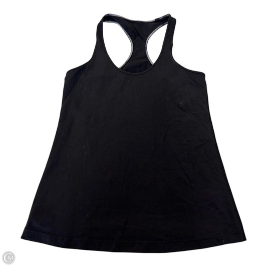 Athletic Tank Top By Lululemon In Black, Size: L