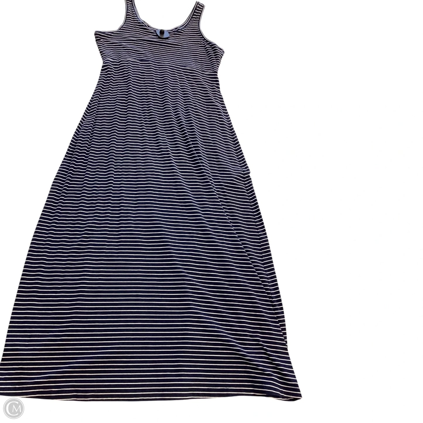 Dress Casual Maxi By Columbia In Striped Pattern, Size: L
