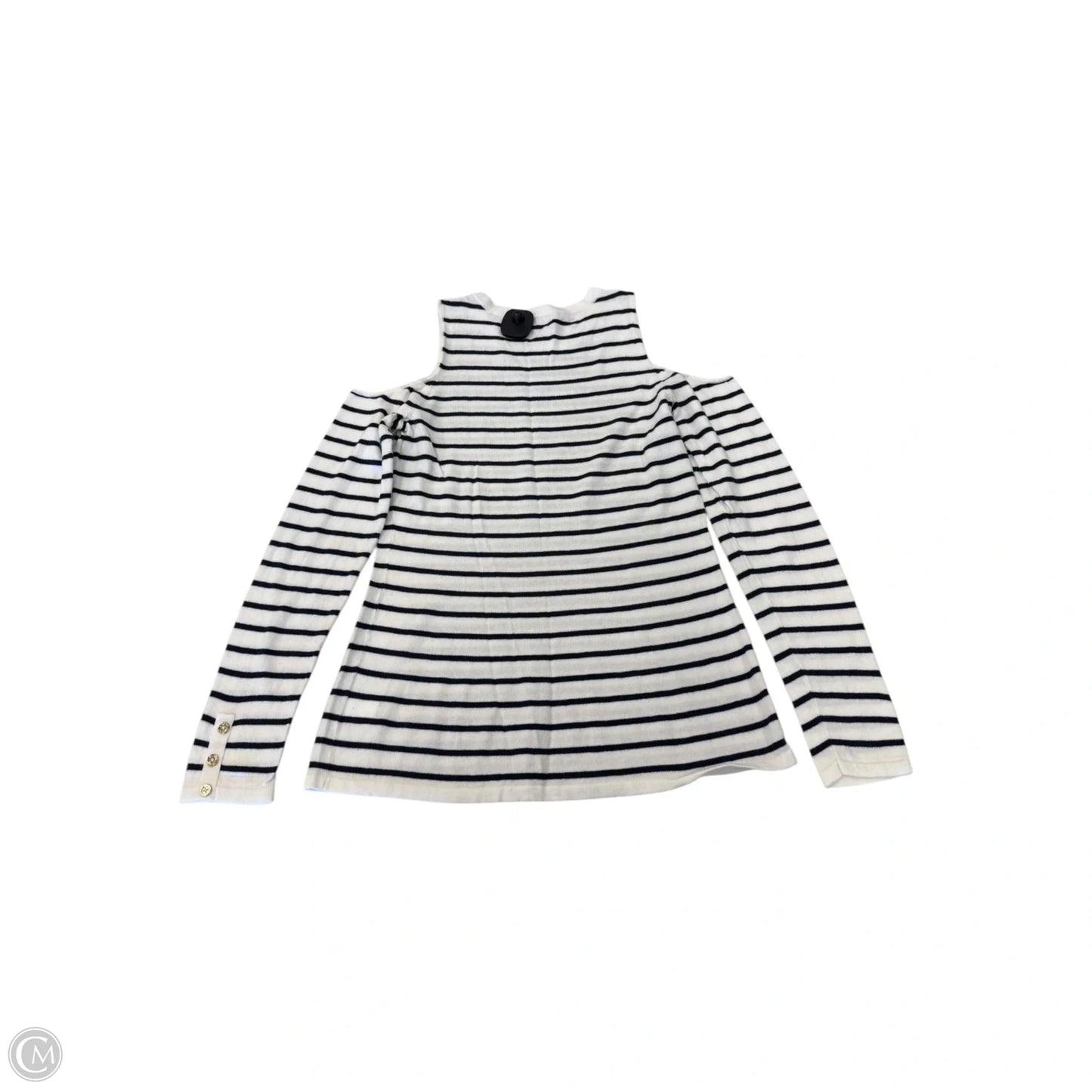 Top Long Sleeve Designer By Lilly Pulitzer In Striped Pattern, Size: M