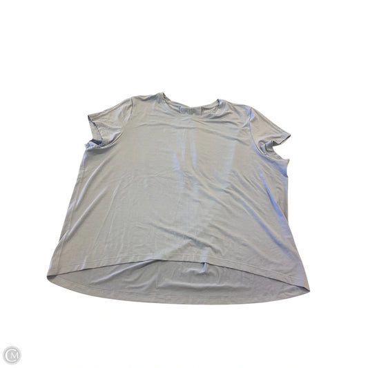 Top Short Sleeve Basic By Athleta In Blue, Size: L
