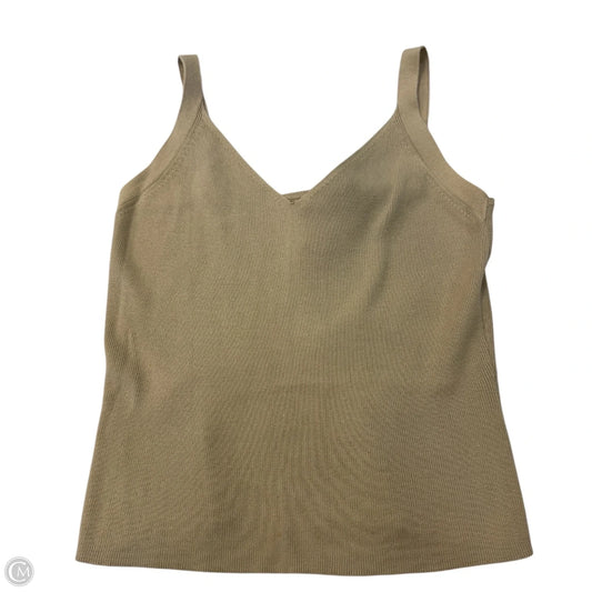 Top Sleeveless By Banana Republic In Beige, Size: M