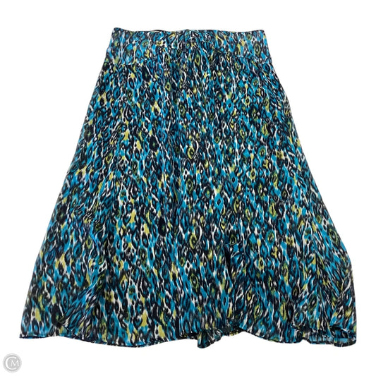Skirt Maxi By Jones Wear In Blue & Green, Size: 12