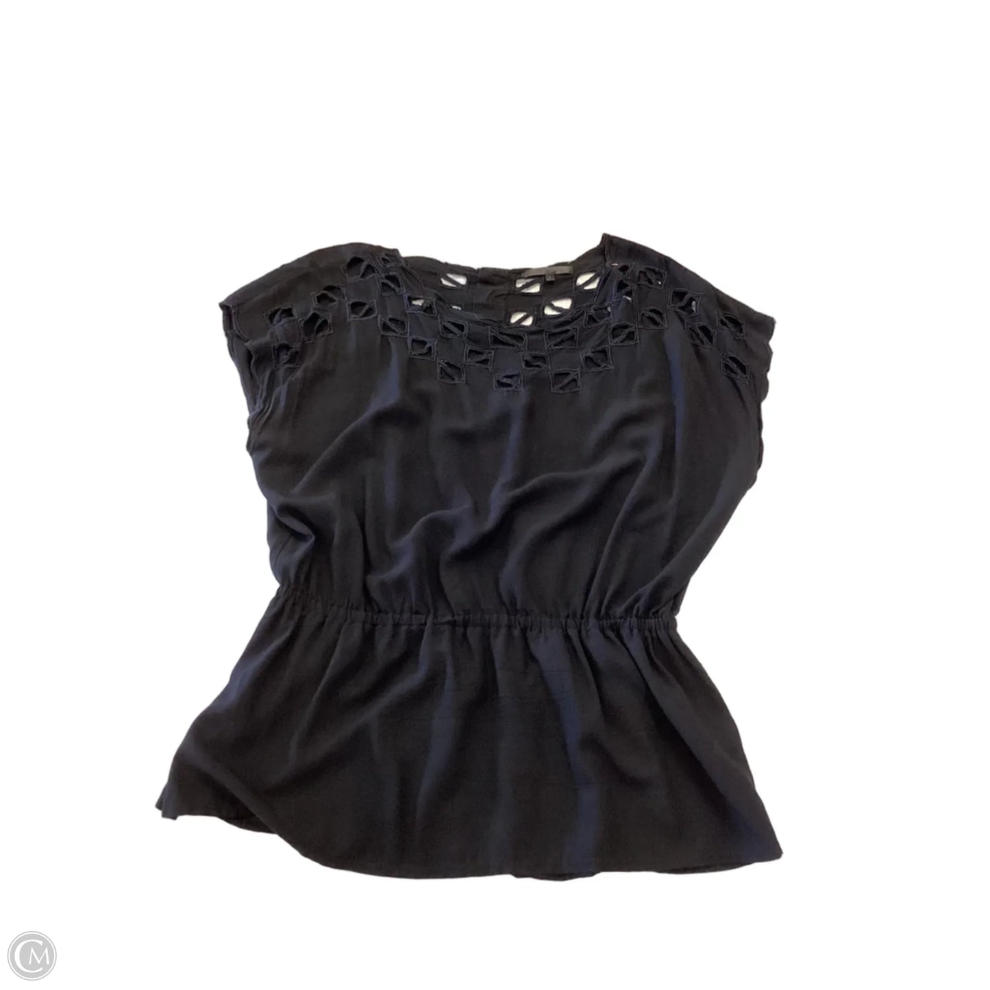 Top Sleeveless By Clothes Mentor In Black, Size: L