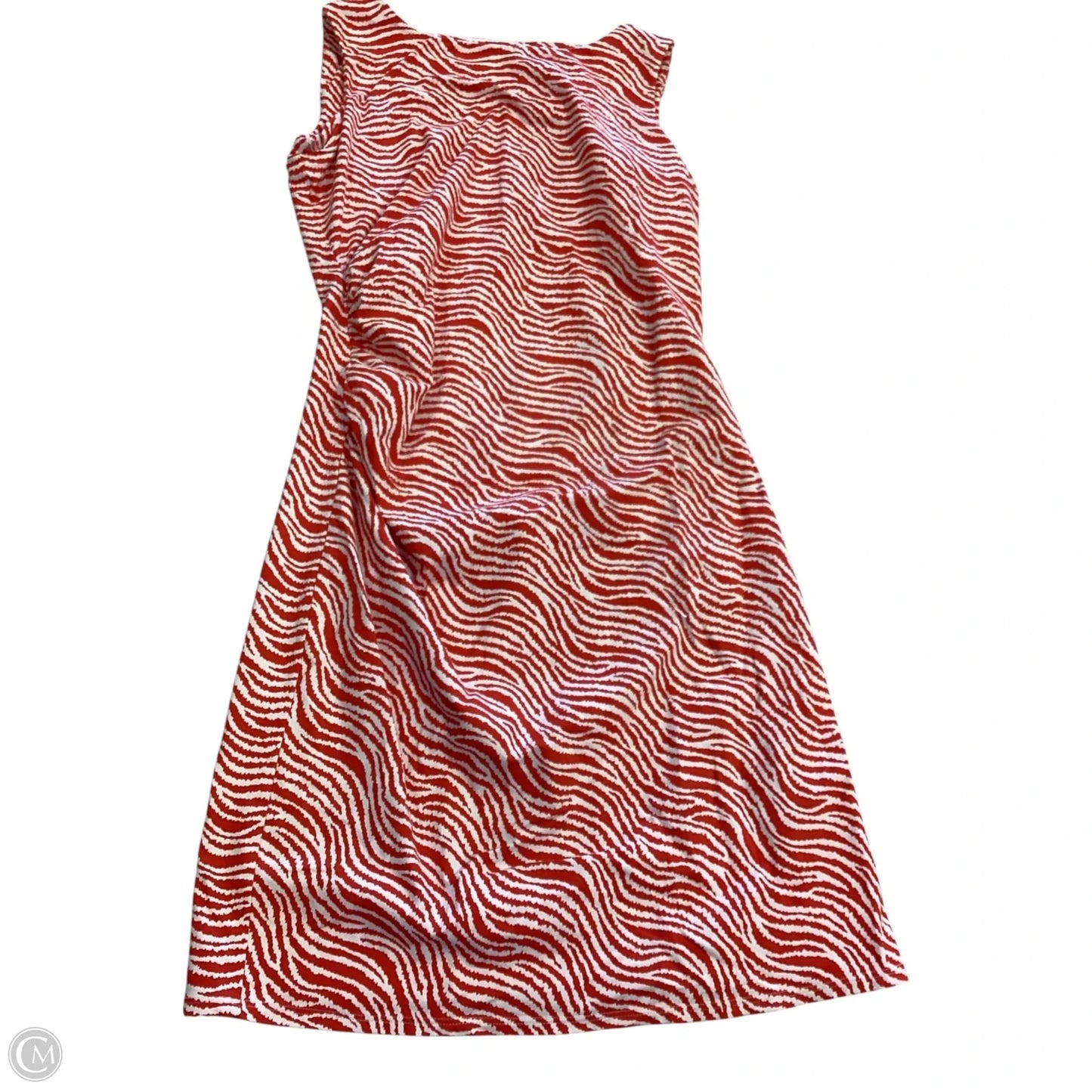 Dress Casual Midi By J Mclaughlin In Striped Pattern, Size: M