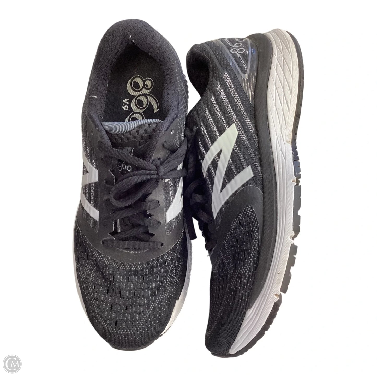 Shoes Athletic By New Balance In Black & Grey, Size: 10