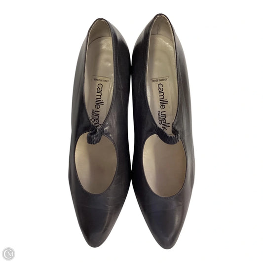 Shoes Heels Kitten By Clothes Mentor In Grey, Size: 6.5