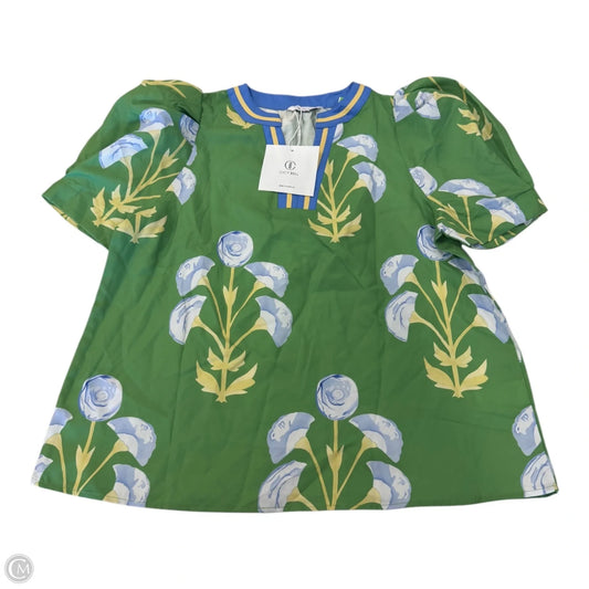 Top Short Sleeve By Clothes Mentor In Floral Print, Size: S
