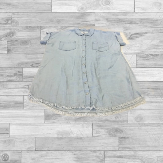 Dress Casual Midi By Thread And Supply In Blue, Size: M