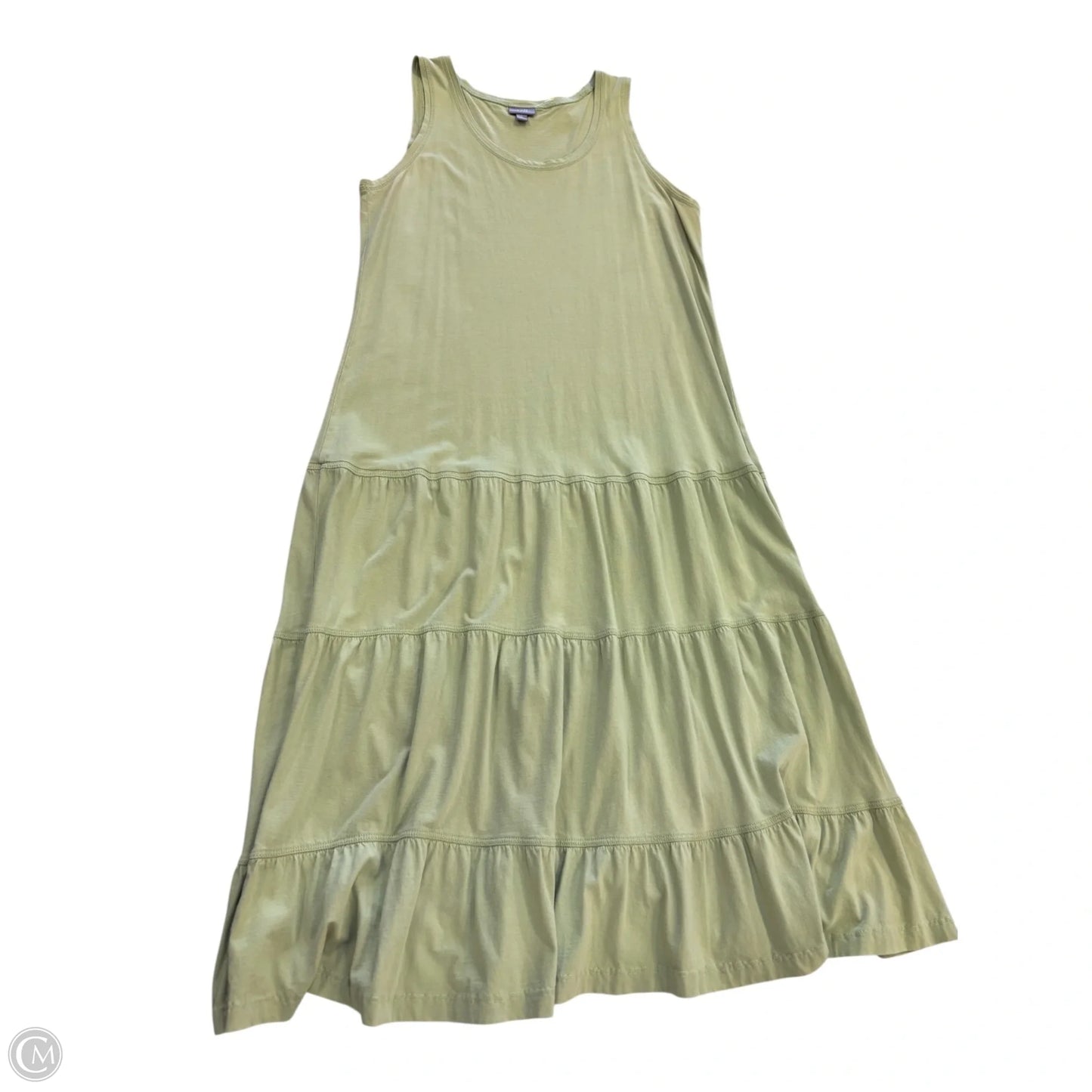 Dress Casual Maxi By J. Jill In Green, Size: L