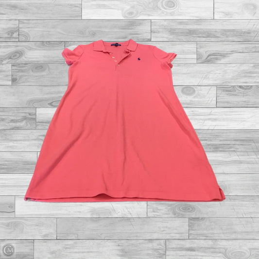 Dress Casual Short By Ralph Lauren In Coral, Size: M