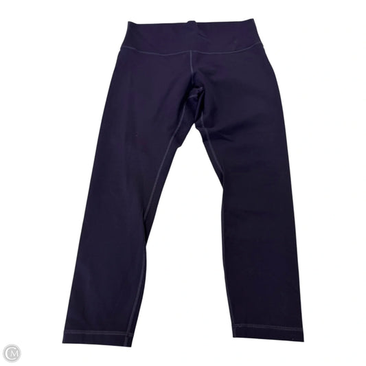 Athletic Leggings By Lululemon In Purple, Size: 12