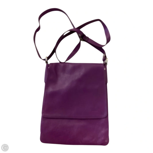 Crossbody Leather By Clothes Mentor, Size: Small