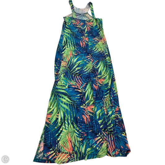 Dress Casual Maxi By Boston Proper In Tropical Print, Size: S