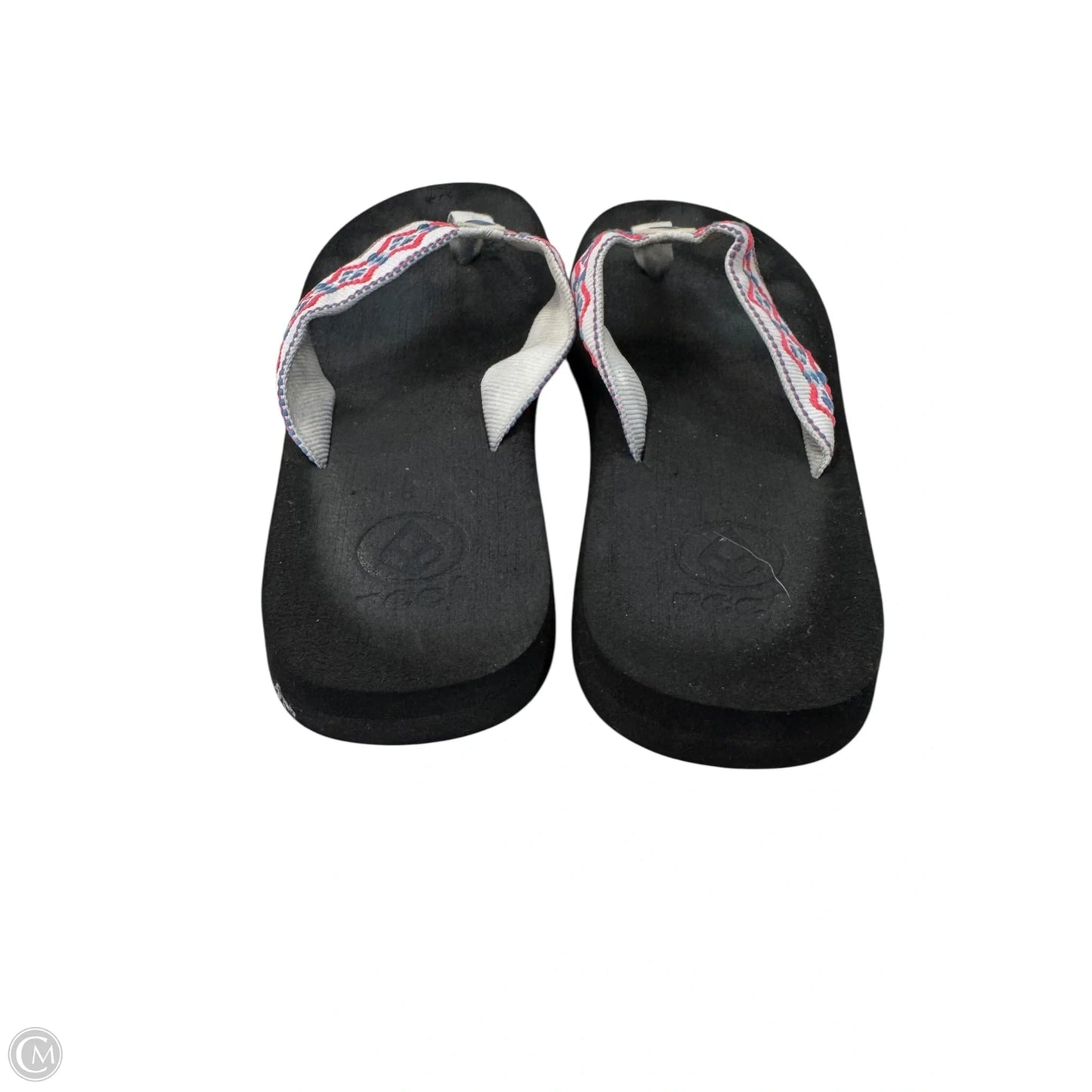 Sandals Flip Flops By Reef In Blue & Pink, Size: 8