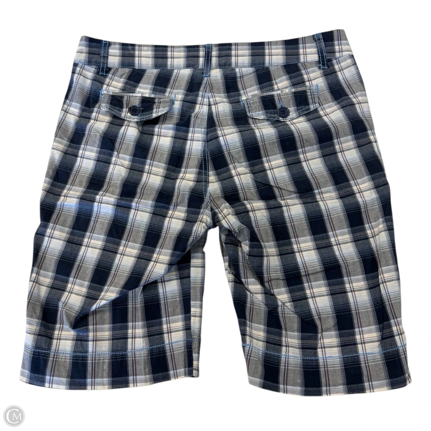 Shorts By Clothes Mentor In Plaid Pattern, Size: 14