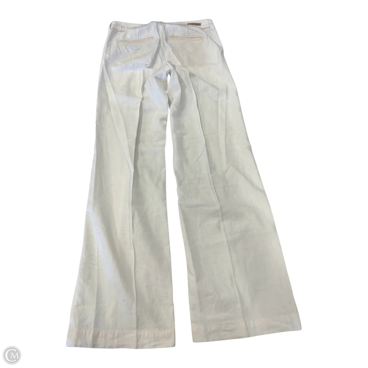 Pants Linen By Pilcro In Cream, Size: M