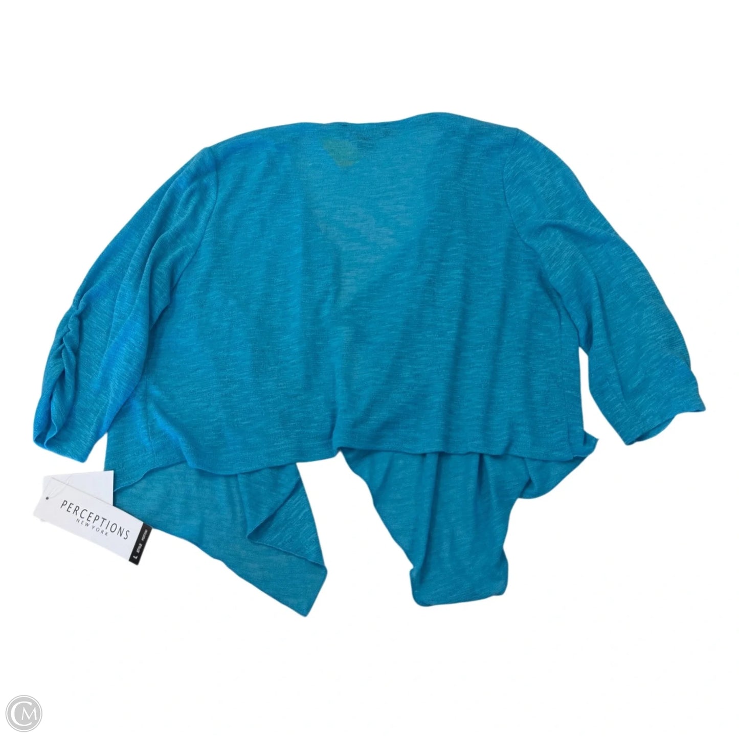 Bolero By Perceptions In Blue, Size: L