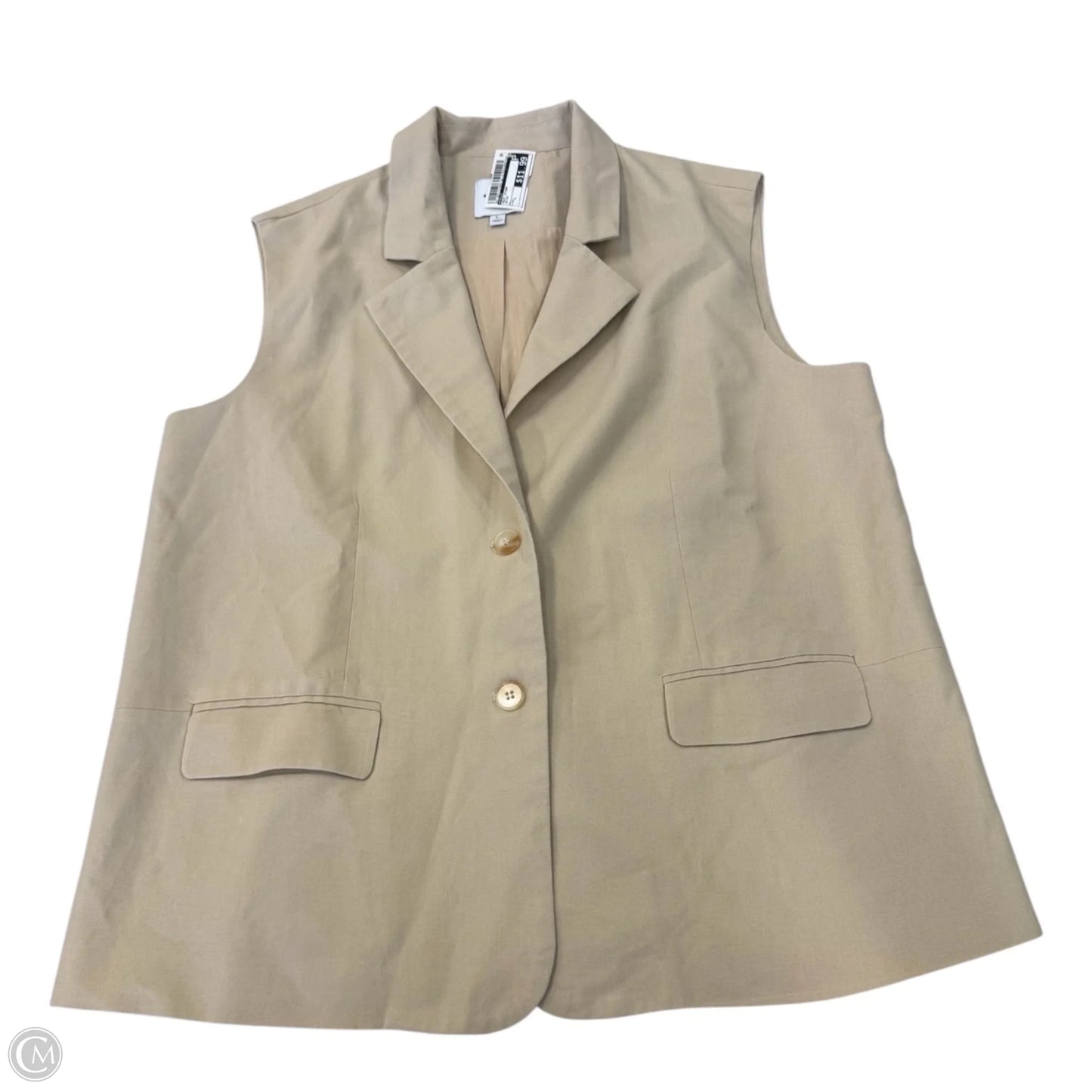 Vest Other By Gilli In Beige, Size: L
