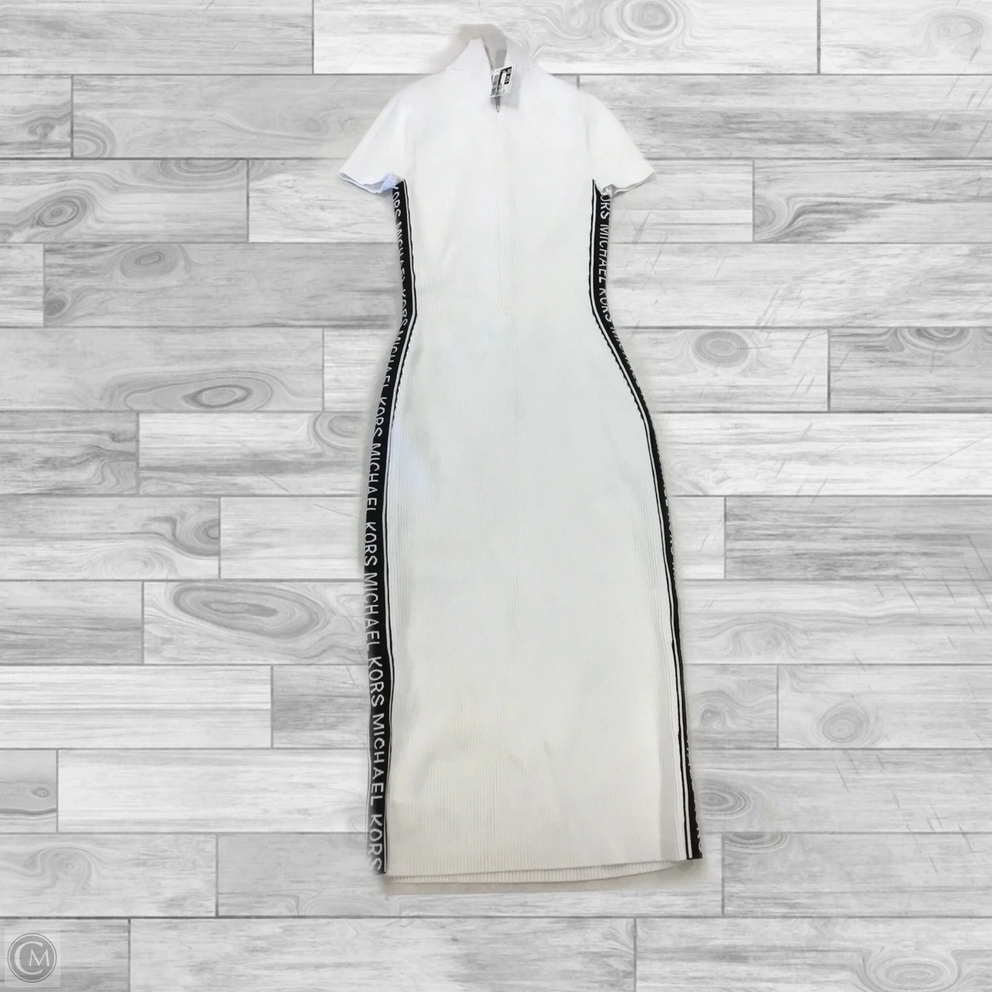 Dress Designer By Michael Kors In Black & White, Size: S