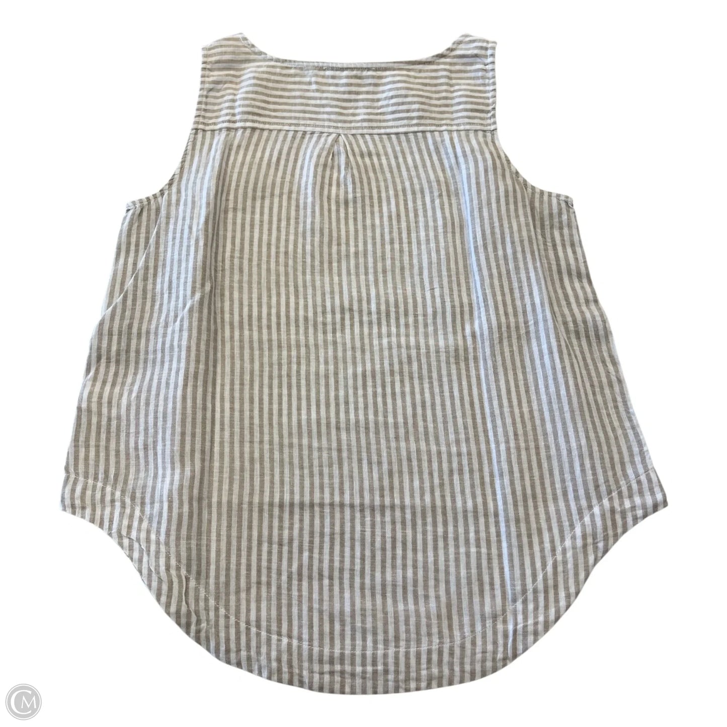 Top Sleeveless By Beachlunchlounge In Striped Pattern, Size: S