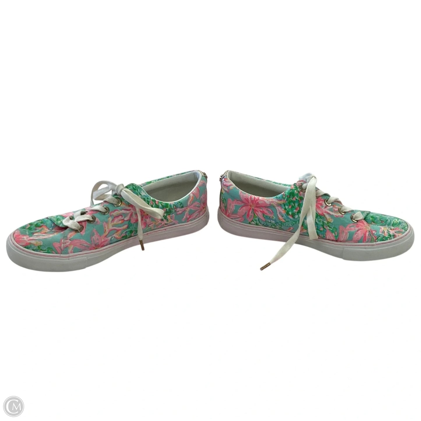 Shoes Designer By Lilly Pulitzer In Floral Print, Size: 8