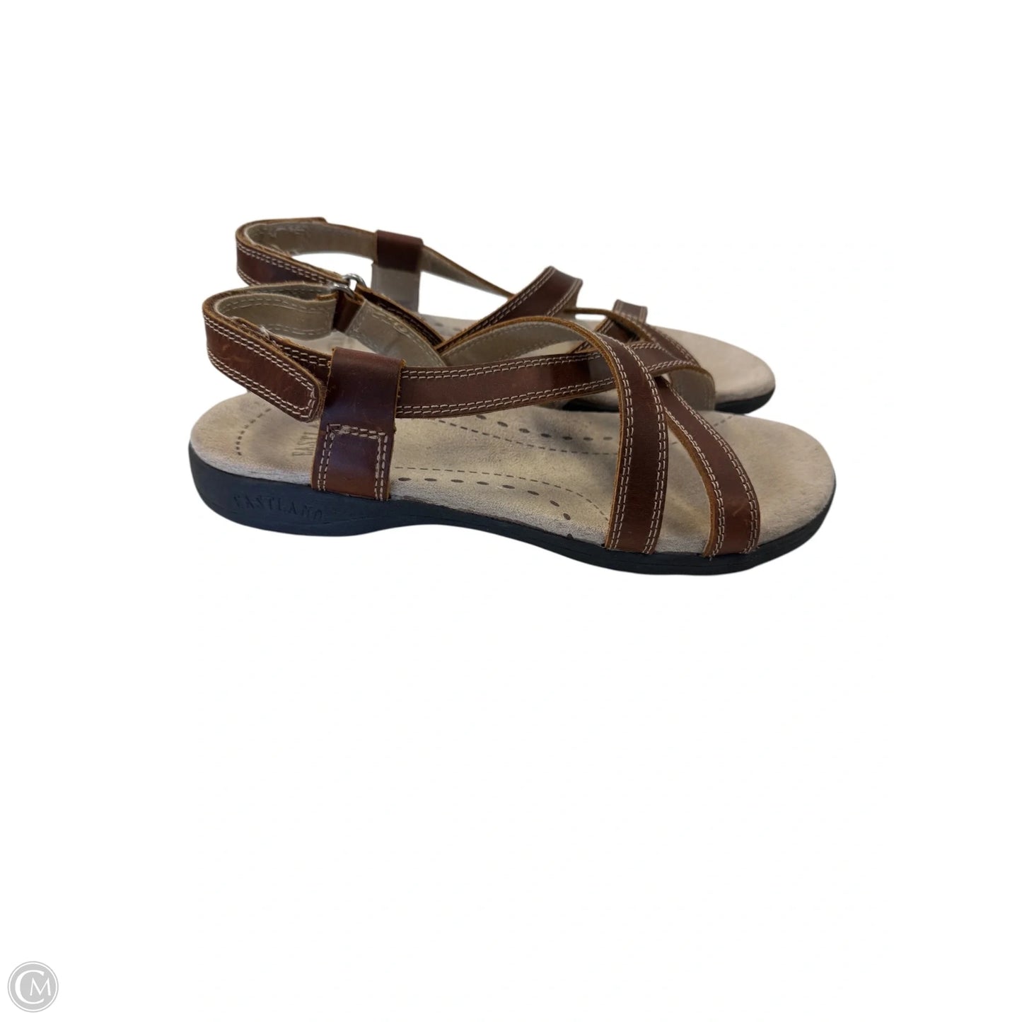 Sandals Flats By Eastland In Brown, Size: 8