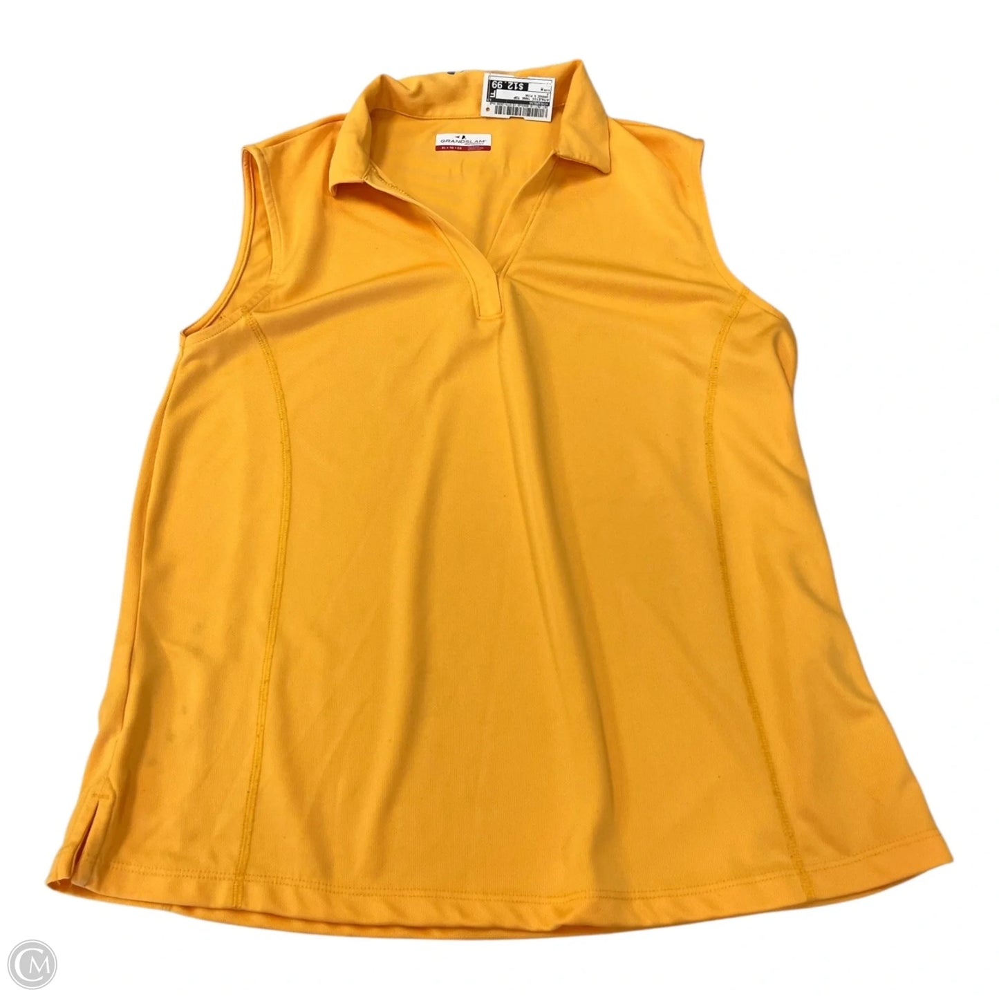 Athletic Tank Top By Clothes Mentor In Orange, Size: Xl
