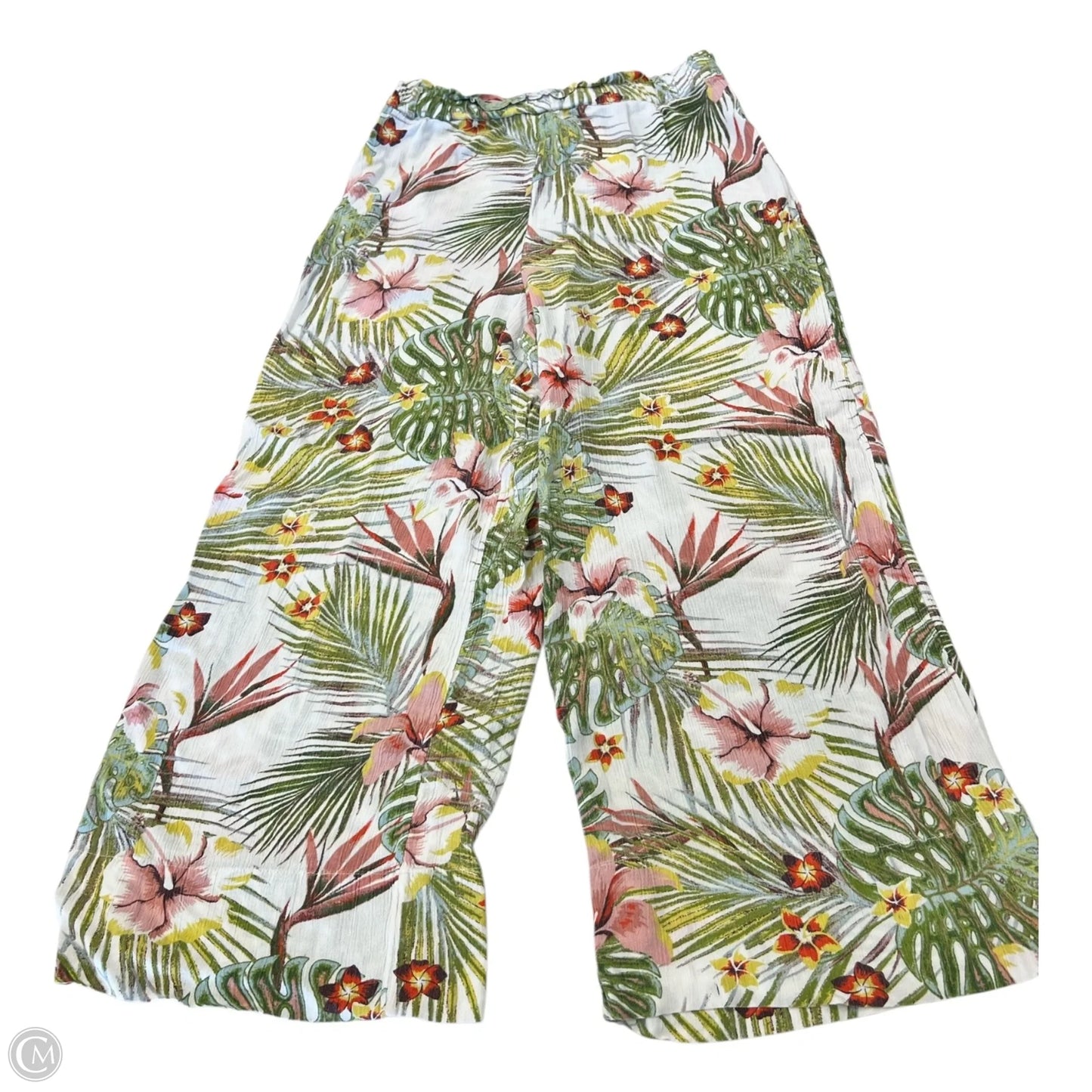Capris By Roxy In Tropical Print, Size: S