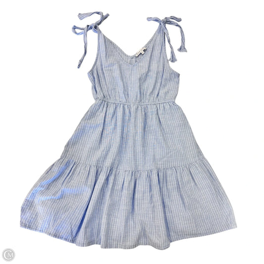 Dress Casual Short By Moon River In Striped Pattern, Size: S