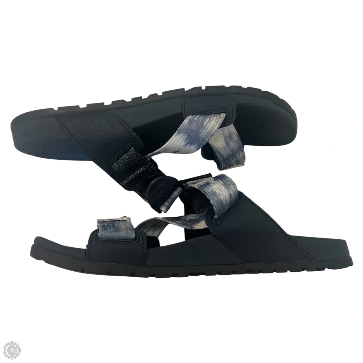 Sandals Flats By Chacos In Blue & White, Size: 7