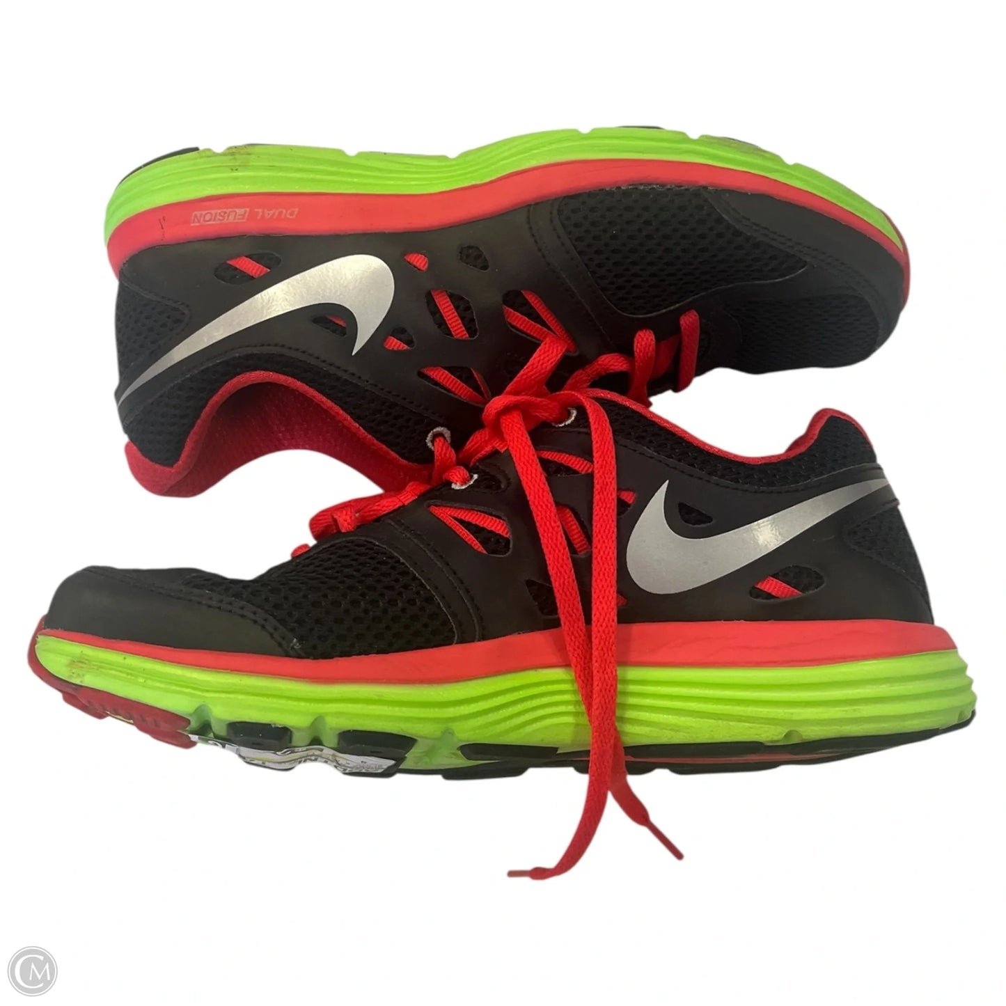 Shoes Athletic By Nike In Black & Pink, Size: 8