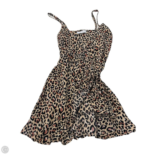 Swimwear Cover-up By Bershka In Animal Print, Size: Xs