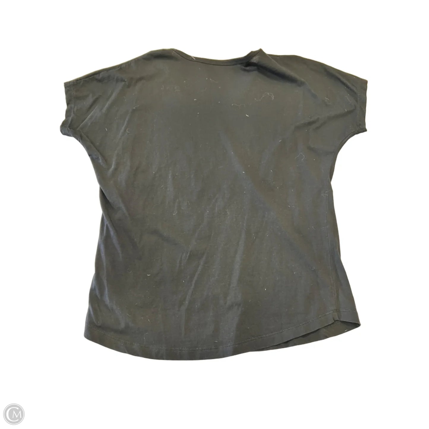 Top Short Sleeve Designer By Michael Kors In Black, Size: S