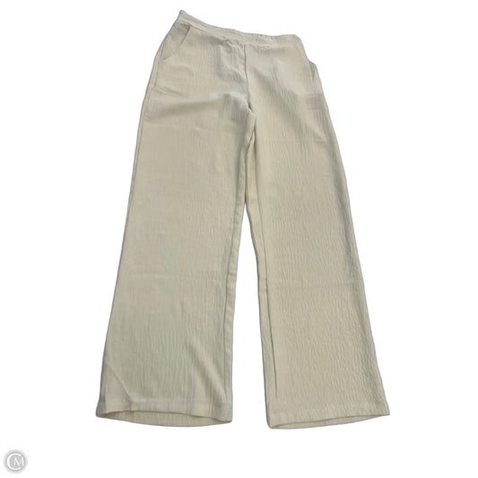 Pants Lounge By Clothes Mentor In Ivory, Size: S