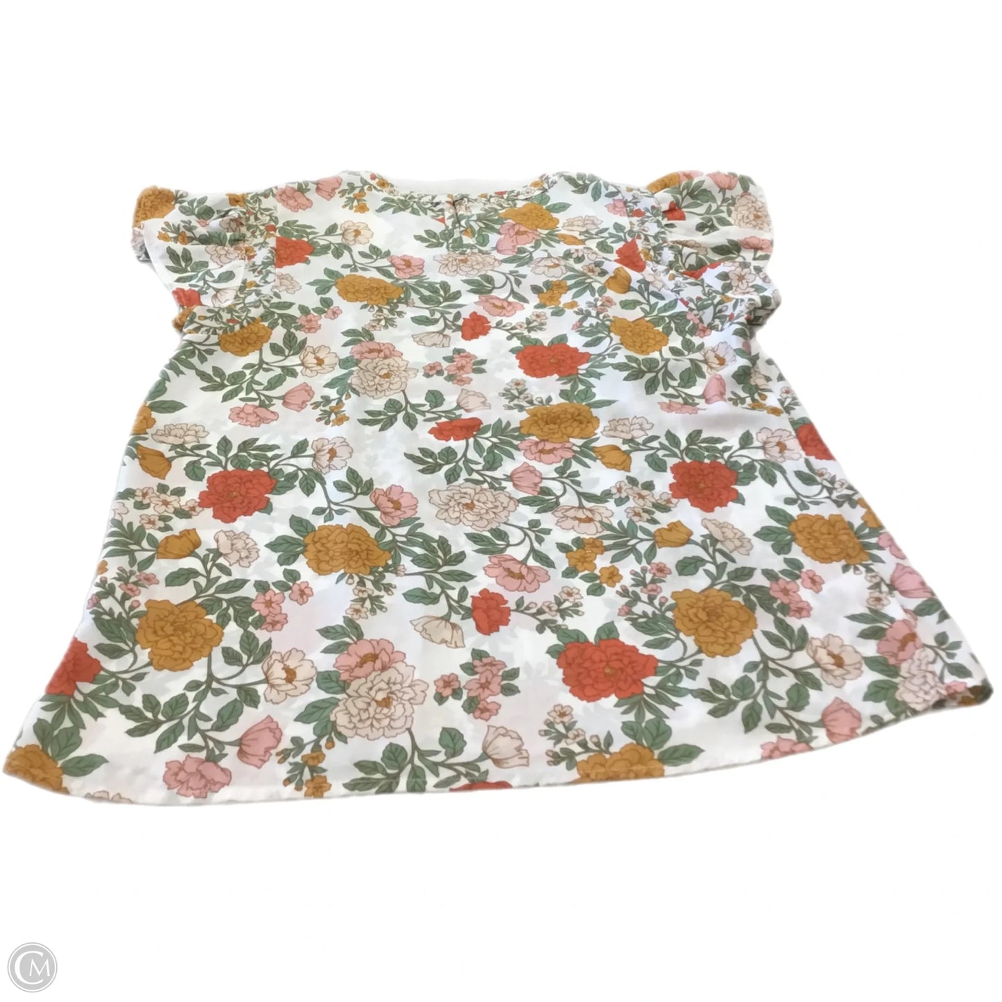 Top Short Sleeve By Dr2 In Floral Print, Size: S