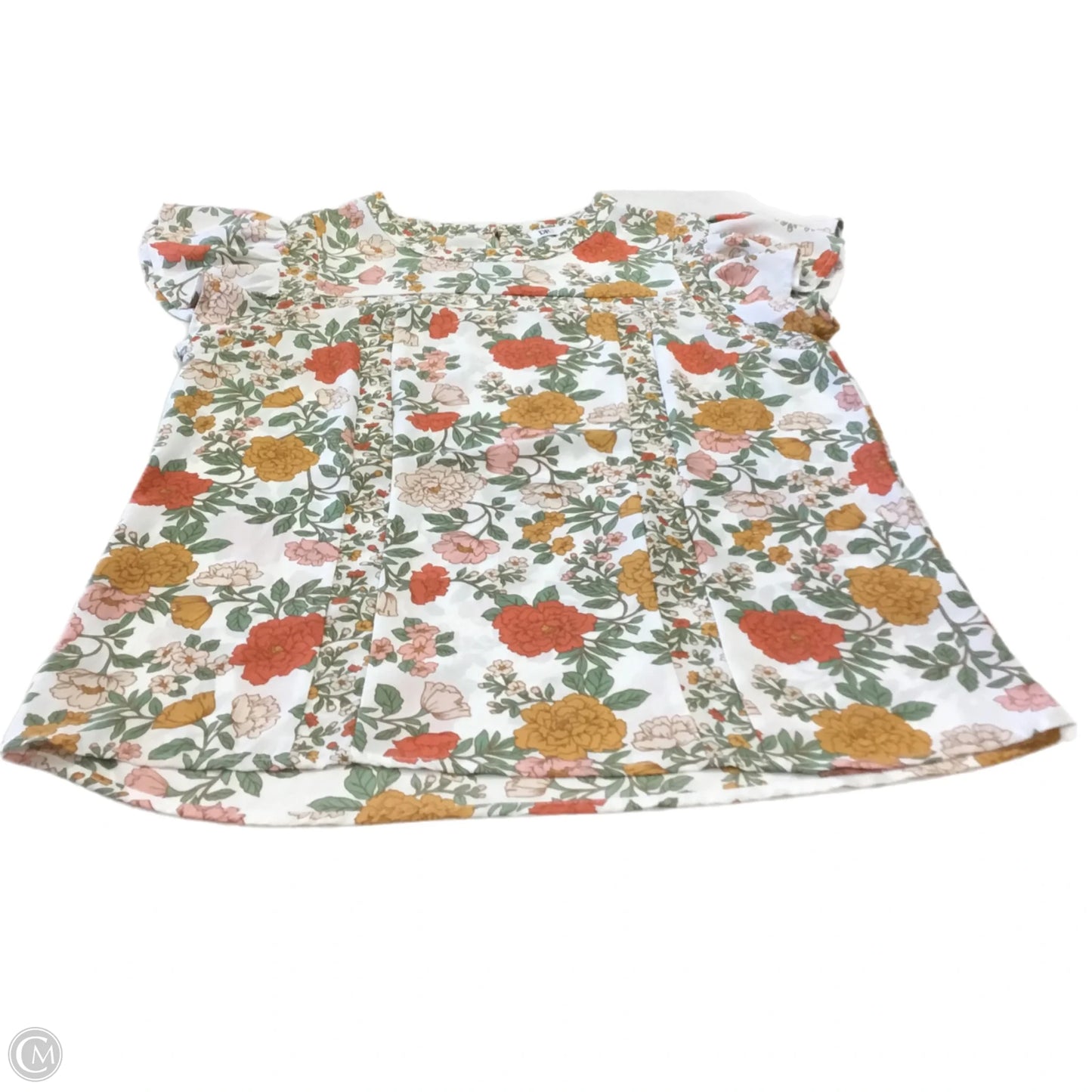 Top Short Sleeve By Dr2 In Floral Print, Size: S