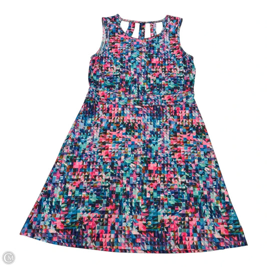 Athletic Dress By Reel Legends In Multi-colored, Size: M
