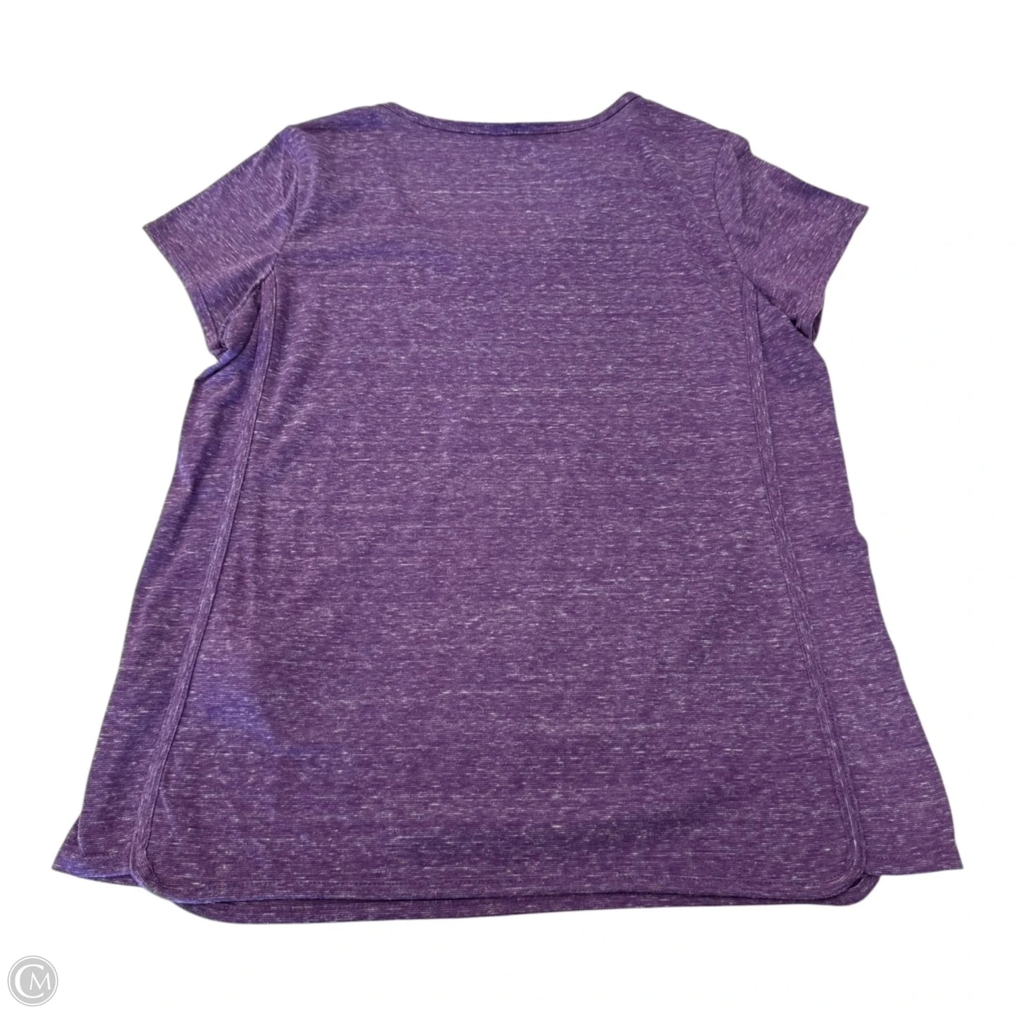 Top Short Sleeve By Style And Co Collection Women In Purple, Size: S