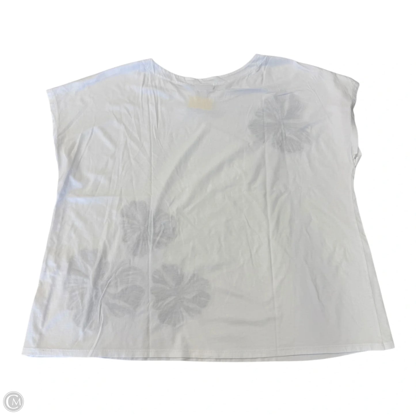 Top Short Sleeve By J. Jill In Floral Print, Size: 3x