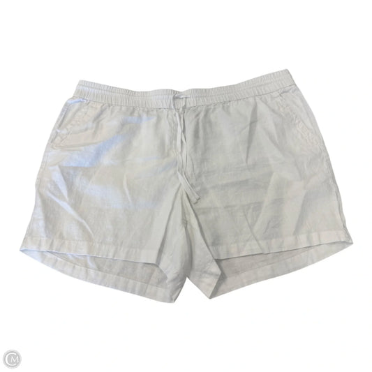 Shorts By Talbots In White, Size: 3x