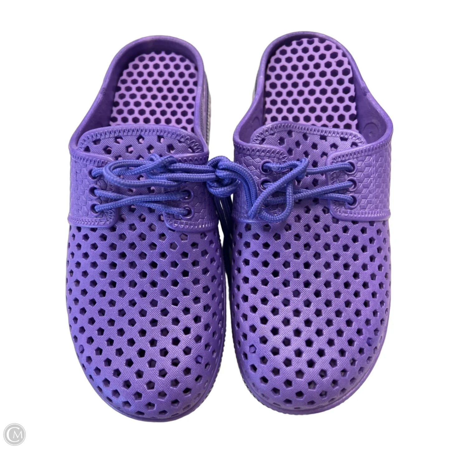 Shoes Flats By Clothes Mentor In Purple, Size: 7.5