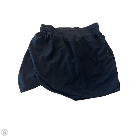 Athletic Skort By Lululemon In Black, Size: 8